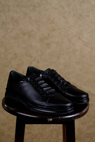 Bağcıksız Casual Deri Ayakkabı