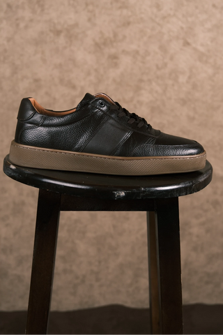 Erkek Deri Süet Dokulu Casual Ayakkabı