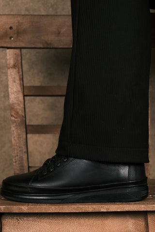 Bağcıksız Casual Deri Ayakkabı